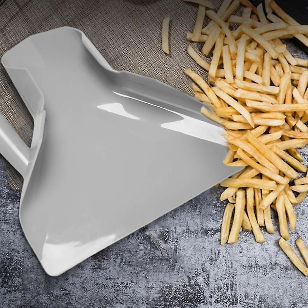 Plastisk Chipskovl Pommes Frites Spatel Loader Spatel Højre Håndtag