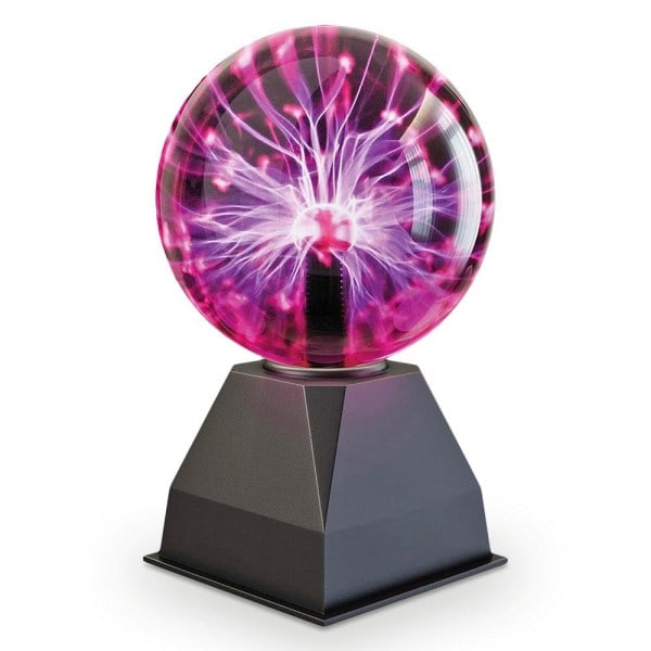 Energiball Lampe / Plasma Ball - Stor flerfarget