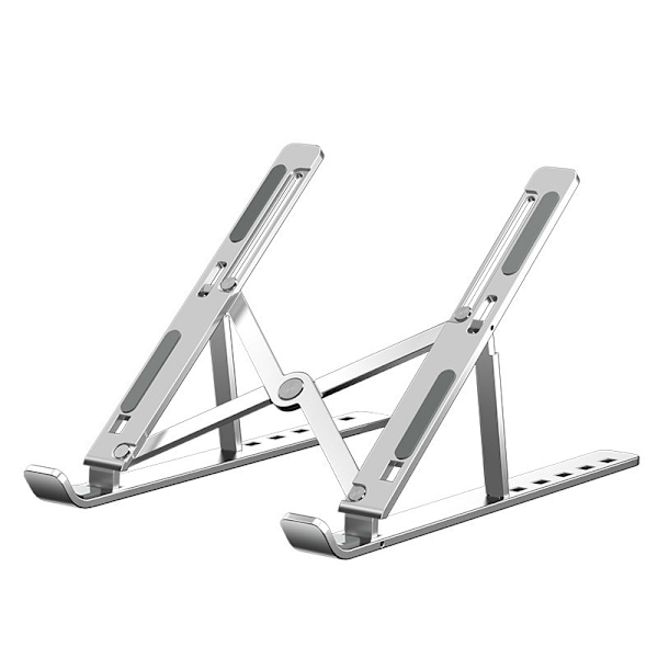 Laptop Stand Bord, Sammenfoldelig Laptop Holder i Aluminiumlegering, 6 Graders Justering