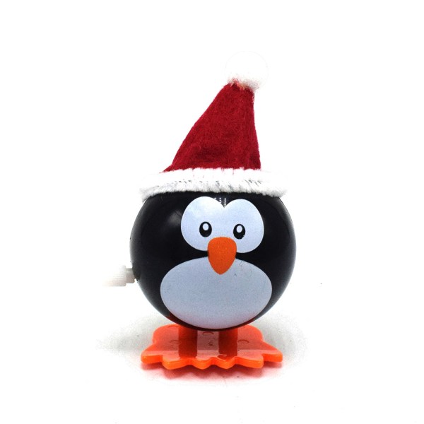 Christmas Wind-up Penguin Figur Ornament Wind-up Figur Juldekorativa figurer Christmas Wind up Penguin Wind up