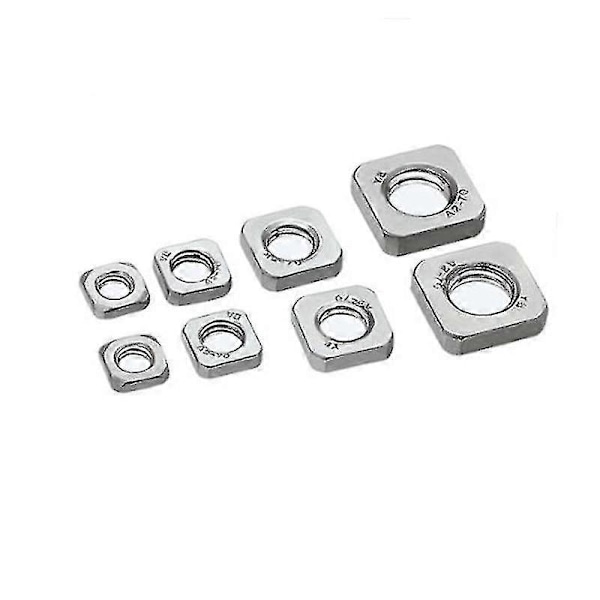 Firkantede møtrikker i rustfrit stål m5 50pcs