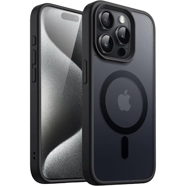 iPhone 15 Pro Musta Magsafe -kuori