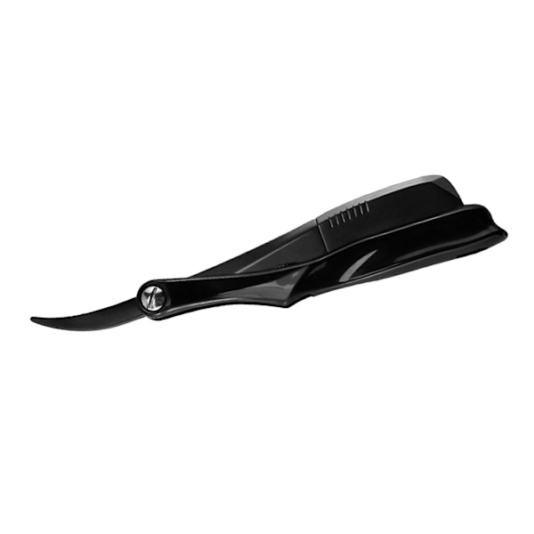 Rakknivshållare för män för mustasch, lätt att använda, svart Black 15x2.8cm