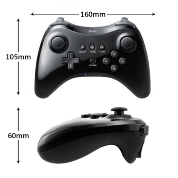 Pro Controller för Nintendo Wii U (vit)