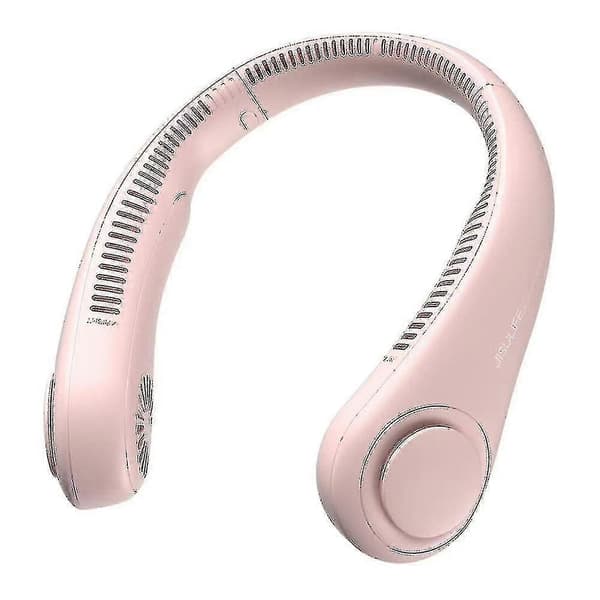 Halsventilator, bærbar bladløs halsventilator, mini halsventilator kølende personlig ventilator