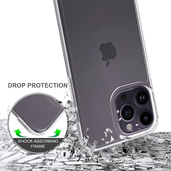 iPhone 16 Pro Max Cover Akryl/TPU Transparent