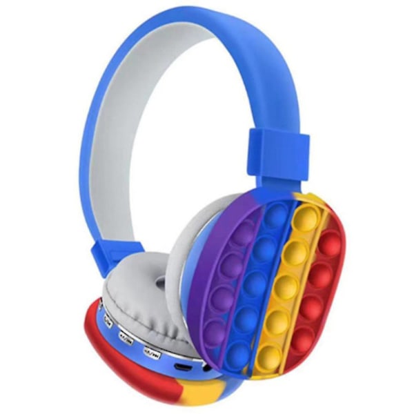 Popspel Dekompression Barnhörlurar Toy Fingertop Wireless Stereo Earphones