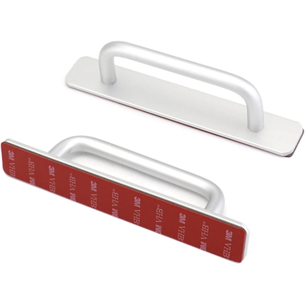 1 KPL Itsekiinnittyvä Ovenkahva Alumiiniseos Työntö Vedä Liukuoven Kahva 150 x 25 mm