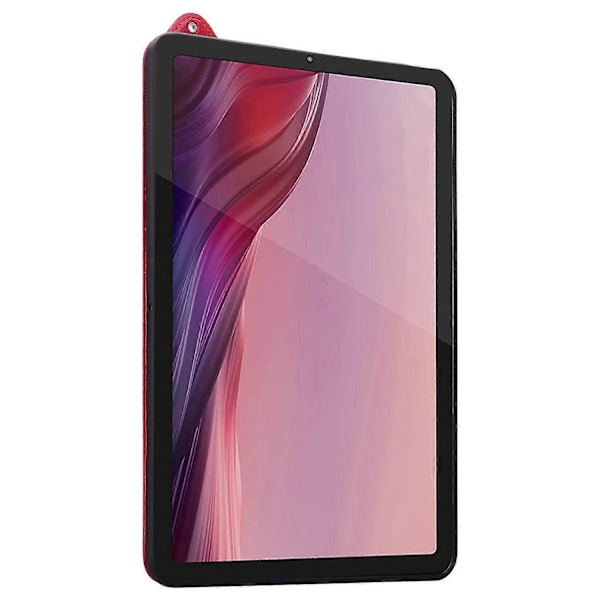 For Lenovo Tab P12 Etui Håndstropp Stativ Lær Tablet Deksel - Rød Multicolor Red