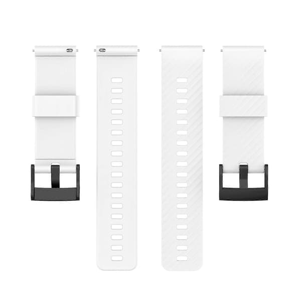 För Suunto 7 Enfärgat Silikon Armband White