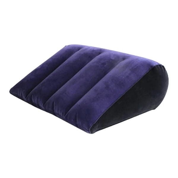2 stk./sett Lilla Oppblåsbar Pute Midjepute 85cm Lang Rund Pute + 38cm Kilepute, Posisjoneringshjelp Putepute Bolster for Par