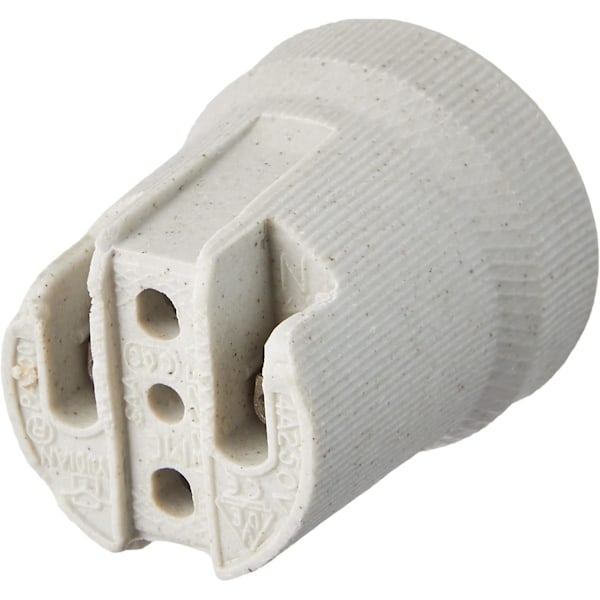 E27 porcelæn skruefatning
