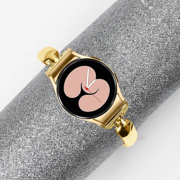 Urrem til Samsung Galaxy Watch6 40mm 44mm/Watch6 Classic 43mm 47mm/Watch 5/Watch4 40mm 44mm Gold