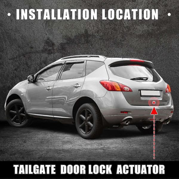 90502-CA00C 90502-EN00A Bagklap Bagagerum Låsaktuator til Nissan Leaf Versa Rogue Mur