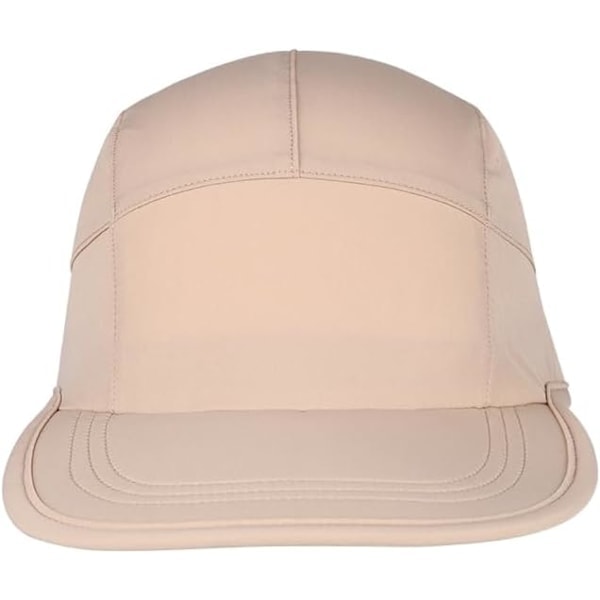 Unisex Pehmeälippainen Suorituskykyinen Juoksulippis Nopeasti Kuivuva Viileä Urheilulippis Kevyt Joustava Nylon Baseball-lippis UPF50+ Light Khaki