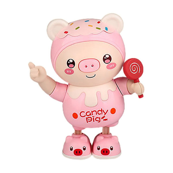 Singing Pig Toy Dancing Pig Toy Pig Robot Toy Light Sound Toy Baby Rocking Toy