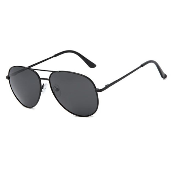 Unisex Polariserede Pilot Solbriller UV400 Beskyttelse V101 Sort