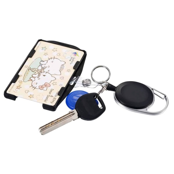 2-pack korthållare med utdragbar ID-bricka