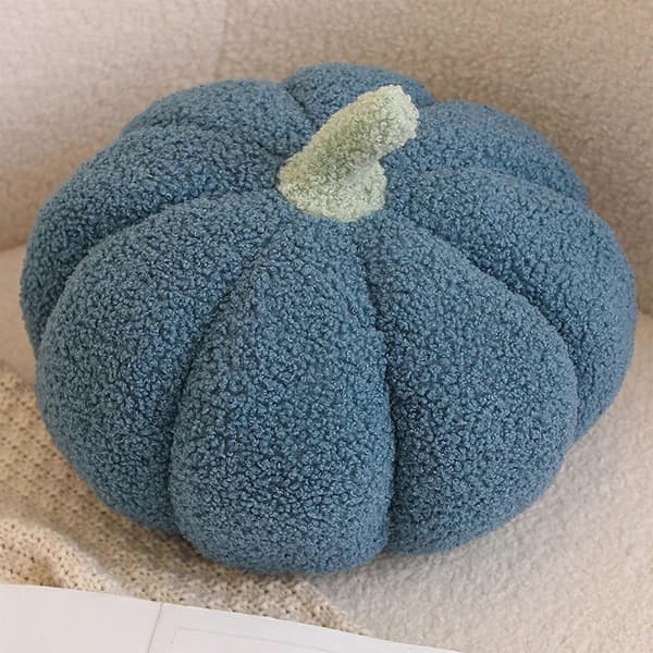 2025 Pumpakudde Halloween Leksak Kudde Stickad Ullstil Pumpa Vardagsrum Soffkudde BU