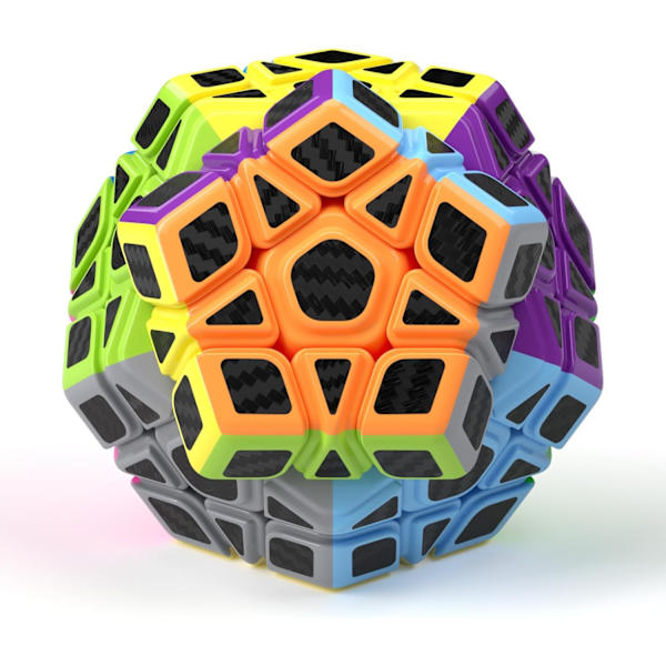 Megaminx Speed Cube, Dodekaeder Magic Cube Pusselspel för nybörjare och avancerade användare, julklappar och födelsedagspresenter till barn, tonåringar och vuxna