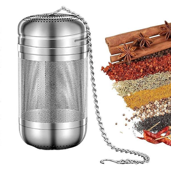 Te-infuser Rustfritt Stål Te Kule Sil Infusere Krydder Infuser For Matlaging Rustfritt Stål Te Infuser Ekstra Finmasket Te Transparent China