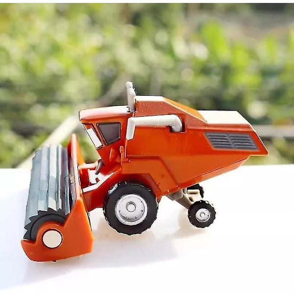 Autot 2 Elokuvafiguurit Harvester Frank 1/55 Painevalettu Metallinen Leluauto Poikien Lelut