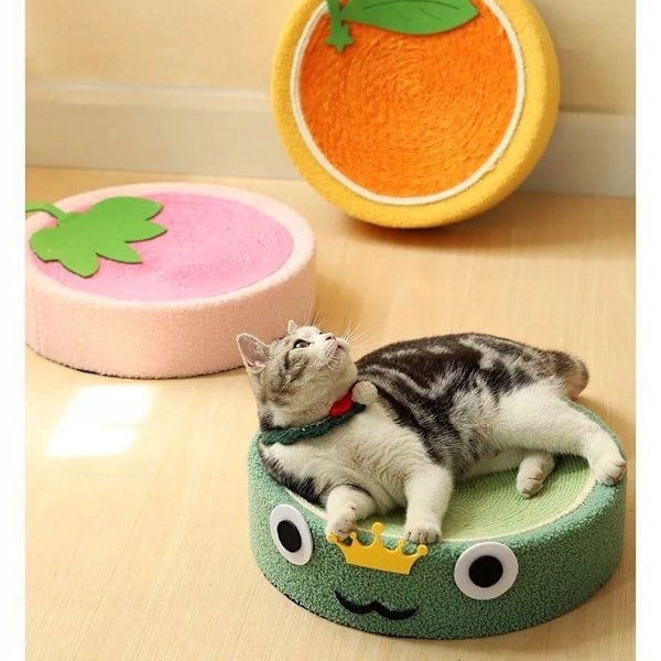 Kattklösbräda Rund Lya Orange 39cm