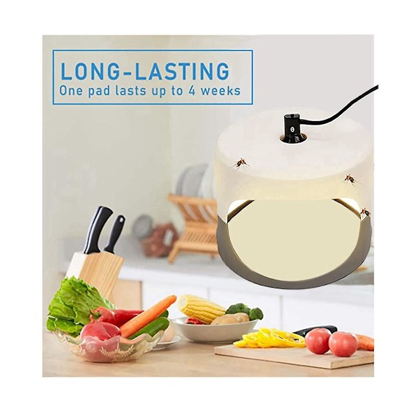 50 stk. Loppefelle Refill Disker Erstatningsbrett, Passer de fleste modeller Sticky Dome Loppefeller for