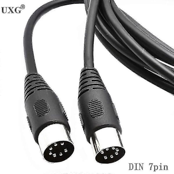 7 Pin Din Midi Kabel 7pin Din Han til Han Controller Interface Kabel 1m 1.5m 3m Zy 1.5M