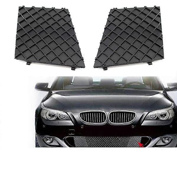Bil Fremre Støtfanger Nedre Grillplate Trimdeksel for E60 E61 M 51117897186 51117897184 Støtfangerdeksel