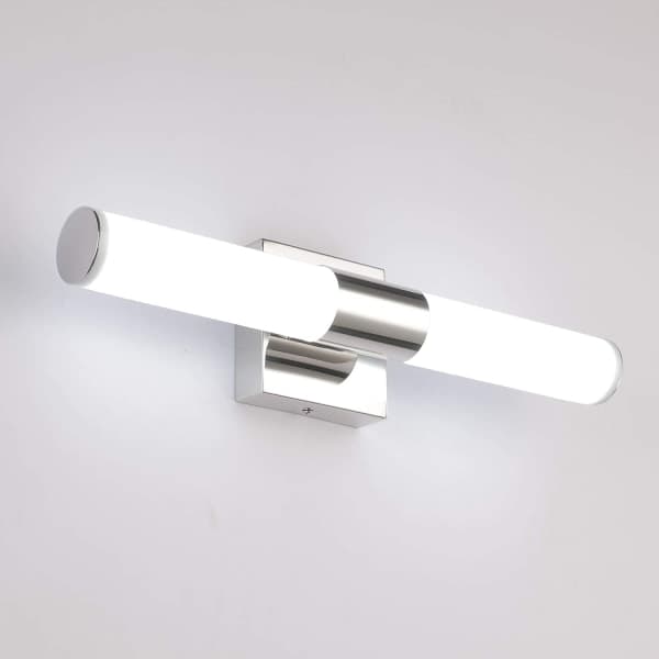 Badrumsskåpsbelysning, 16W krom LED-spegellampor_tfrf