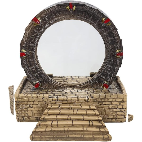 Stargate Resin Ornament Light Kreativ Stereo Desktop Dekoration CDQ