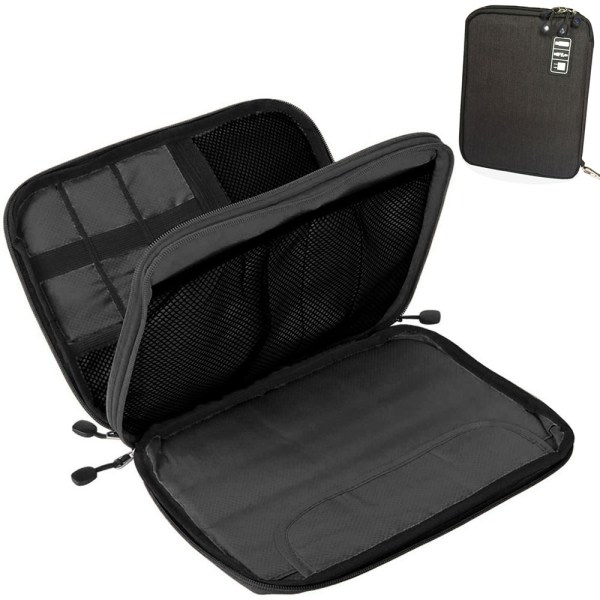 CDQ Electronic Organizer Travel Universal Cable Organizer Bag Sort