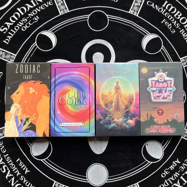 7*12cm engelsk version Tarotkortlek för The Life Code Tarot Orakel A2 En storlek
