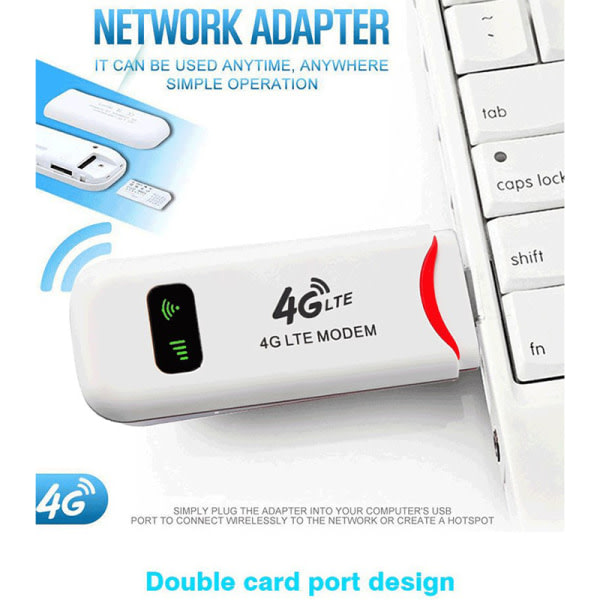 CDQ 4G LTE trådlös router USB dongel 150 Mbps modem
