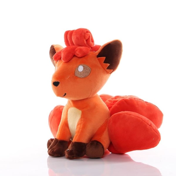 20cm Vulpix Alola Vulpix plysch leksak plysch mjuk gose-vit