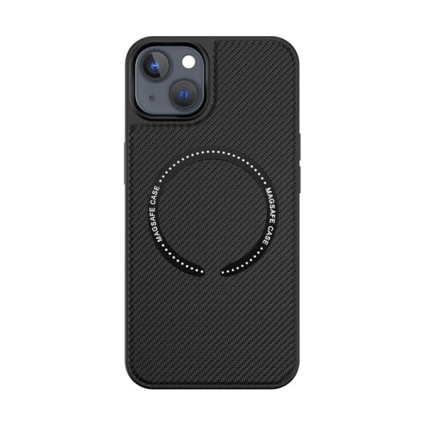 CDQ Carbon Fiber Magnetic Phone Laddningsfodral til iPhoneCDQ