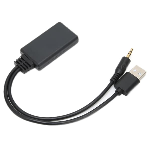 Bil AUX Bluetooth Audiomottaker USB Trådløs Bluetooth Audiomottaker HIFI Lydkvalitet Bluetooth 5.0 Mottaker