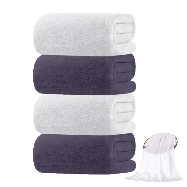 4-pack badlakan - extra absorberande - mofiber - 70*140 cm Kombination 2