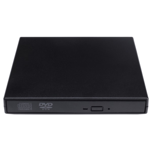 Ulkoinen DVD-enhet, USB 2.0 bärbar CD/DVD +/-RW-enhet/DVD CDQ