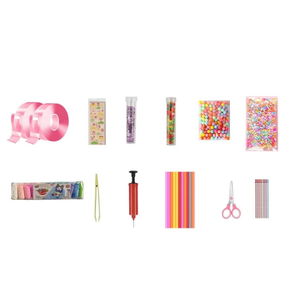 2ST Nano Tape Bubbles Kit Leksakssats ROSA rosa pink