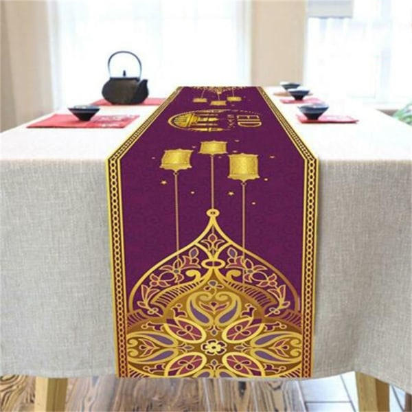 Eid Mubarak -pöytäliina Ramadan-juhlan koristeluun E