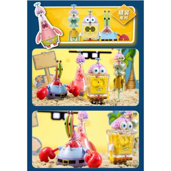 SvampBob Figurer Spongebob Squarepants Blind Box julklappar zdq