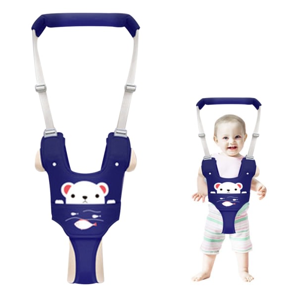 Handhållen barnvagnshjälp - Toddler Walker Sele Assistant Bälte - Hjälp Baby Walk-för 8-24 månader gammal