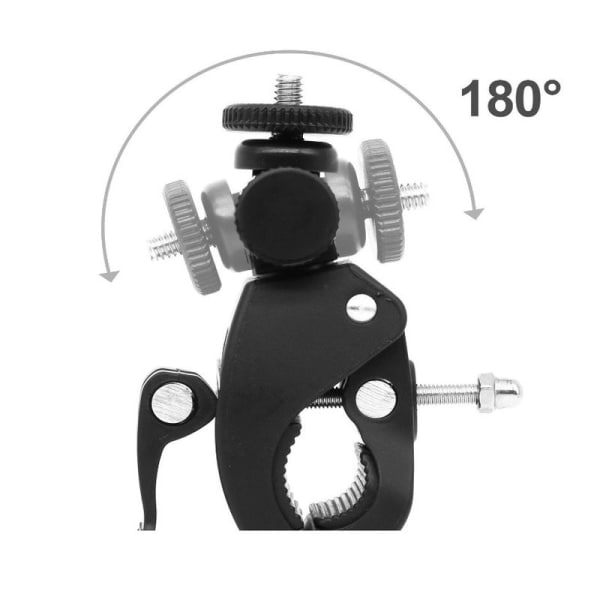 CDQ Kamera Sykkel Clamp Håndtak Clamp Bar Kamerafeste