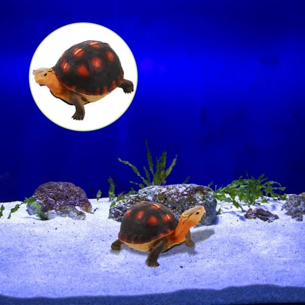 Simulated Turtle Decoration, Lifelike Simulation, Animal Model, Marine Figures 2x 2x