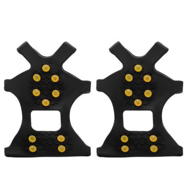 Brodder / Halkskydd med Dubbar - Grepp för Skor Black XL