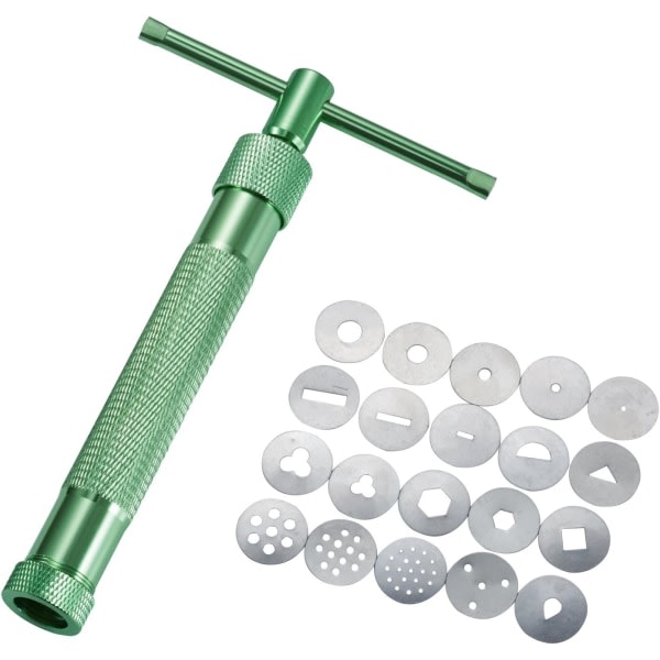 CDQ Clay Extruder Kit, Polymer Clay Extruder Tool Extruder Discs
