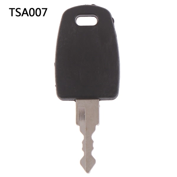 Multifunktionell TSA002 007 nyckelväska för bagage resväska tull Black TSA007