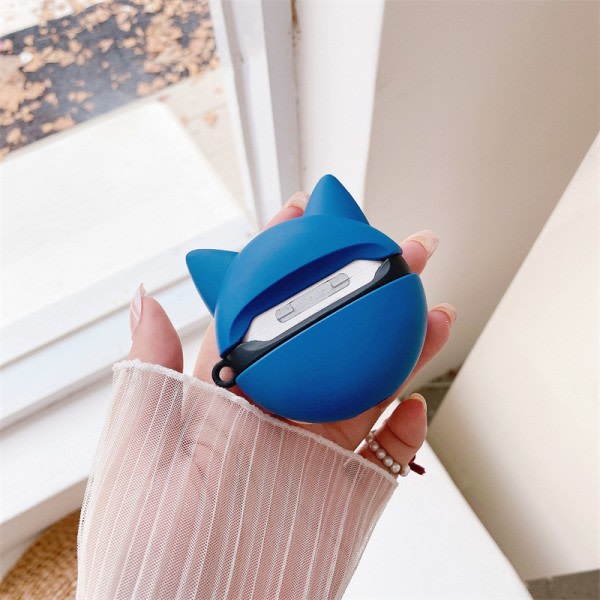 CDQ Etui til AirPods 3. generation, 3D sød Kawaii Anime Mode Sjovt Cool Design Cover til Apple Airpod med nøglering, til mænd/teenagere/drenge